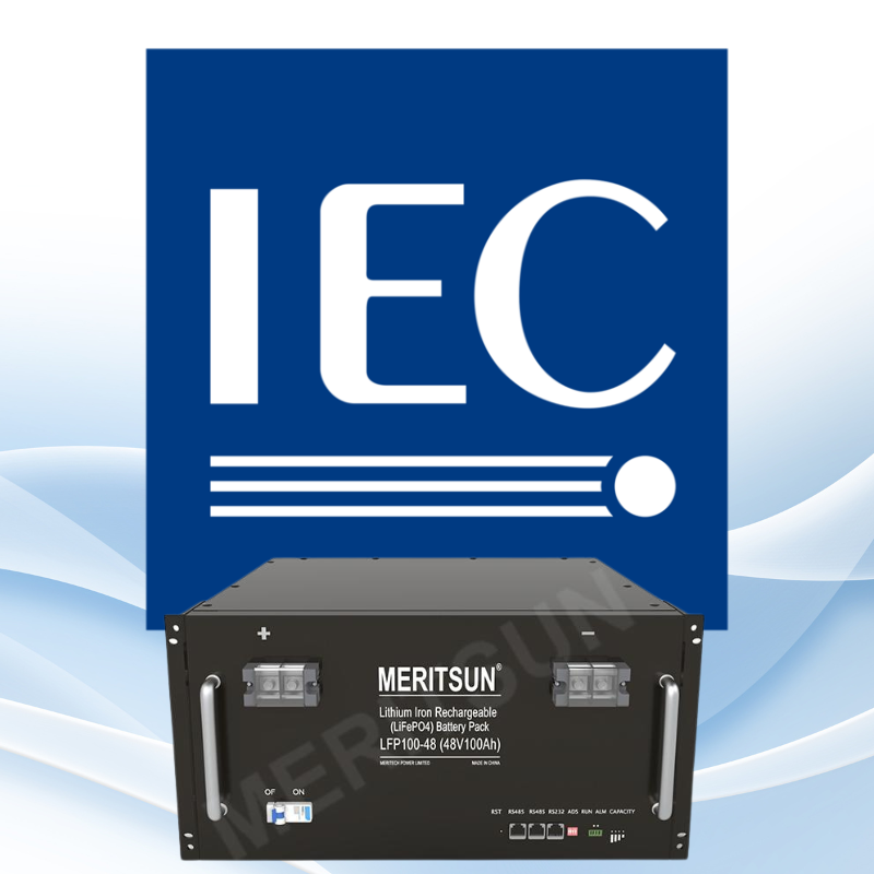 As a leader in the new energy lithium battery industry, MeritSun is proud to announce that our rack-mounted 48V100AH lithium battery product has successfully passed IEC62619 certification and met all requirements of this standard. This certification not only proves our commitment to lithium battery production, but also provides strong support for our development in the lithium battery market.