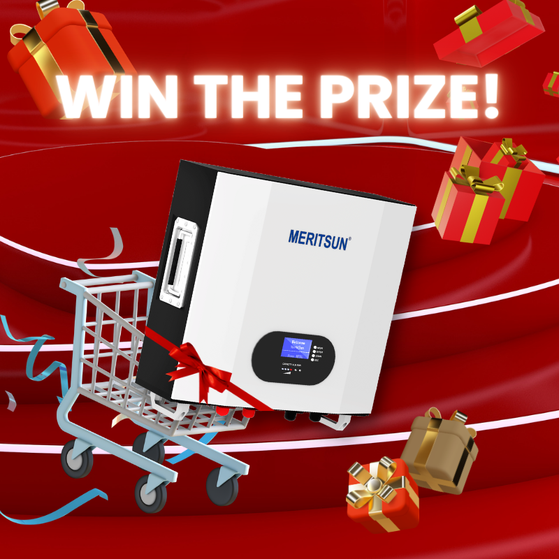 WIN THE POWERWALL!  🎉MeritSun's year-end gratitude giveaway! 🔥