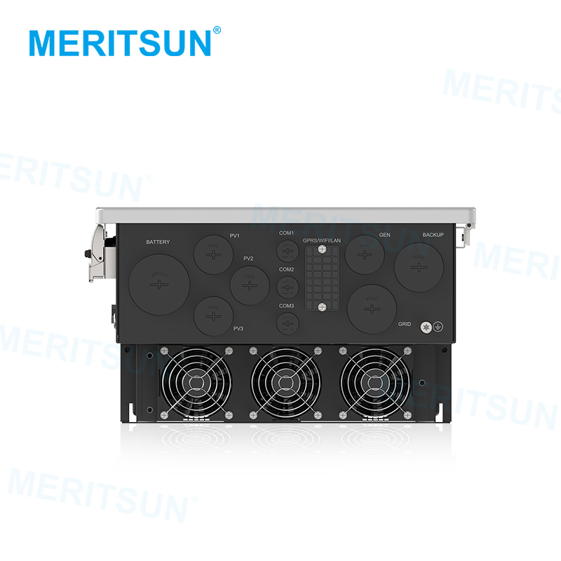 US Split Phase Hybrid Inverter- MeritSun Battery