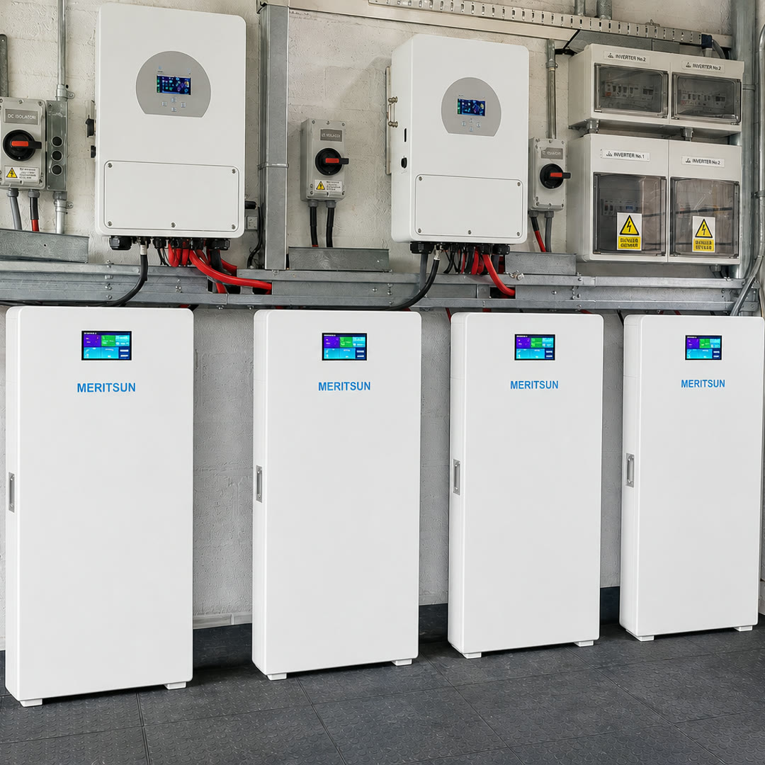 MERITSUN 40kWh Ultra-Thin Home Battery Installation in Cape Town: Solar Backup for a Boutique Guesthouse
