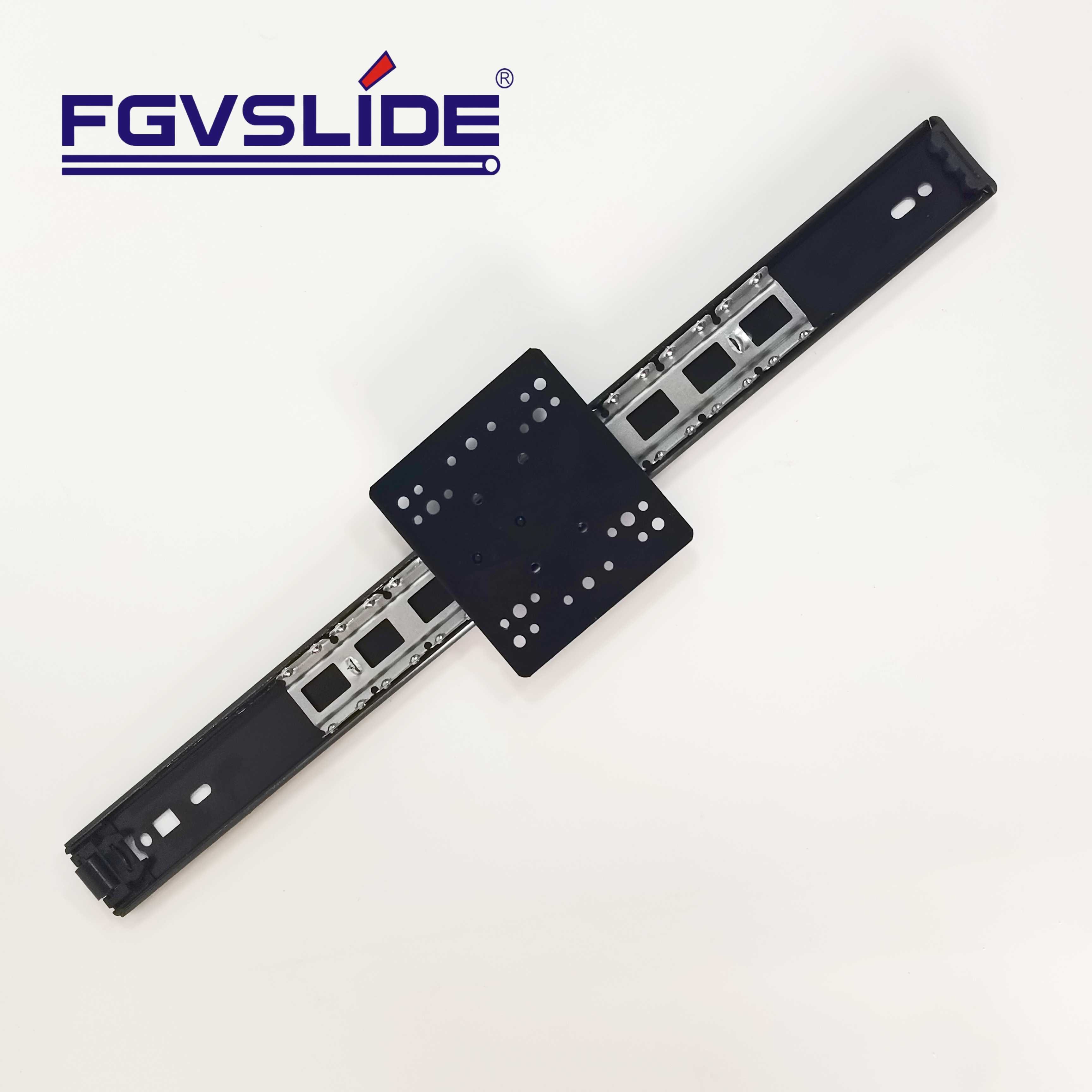 35 wide two-section lifting door type sliding guide rail 