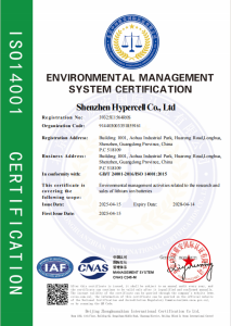 ISO 14001 Certificate