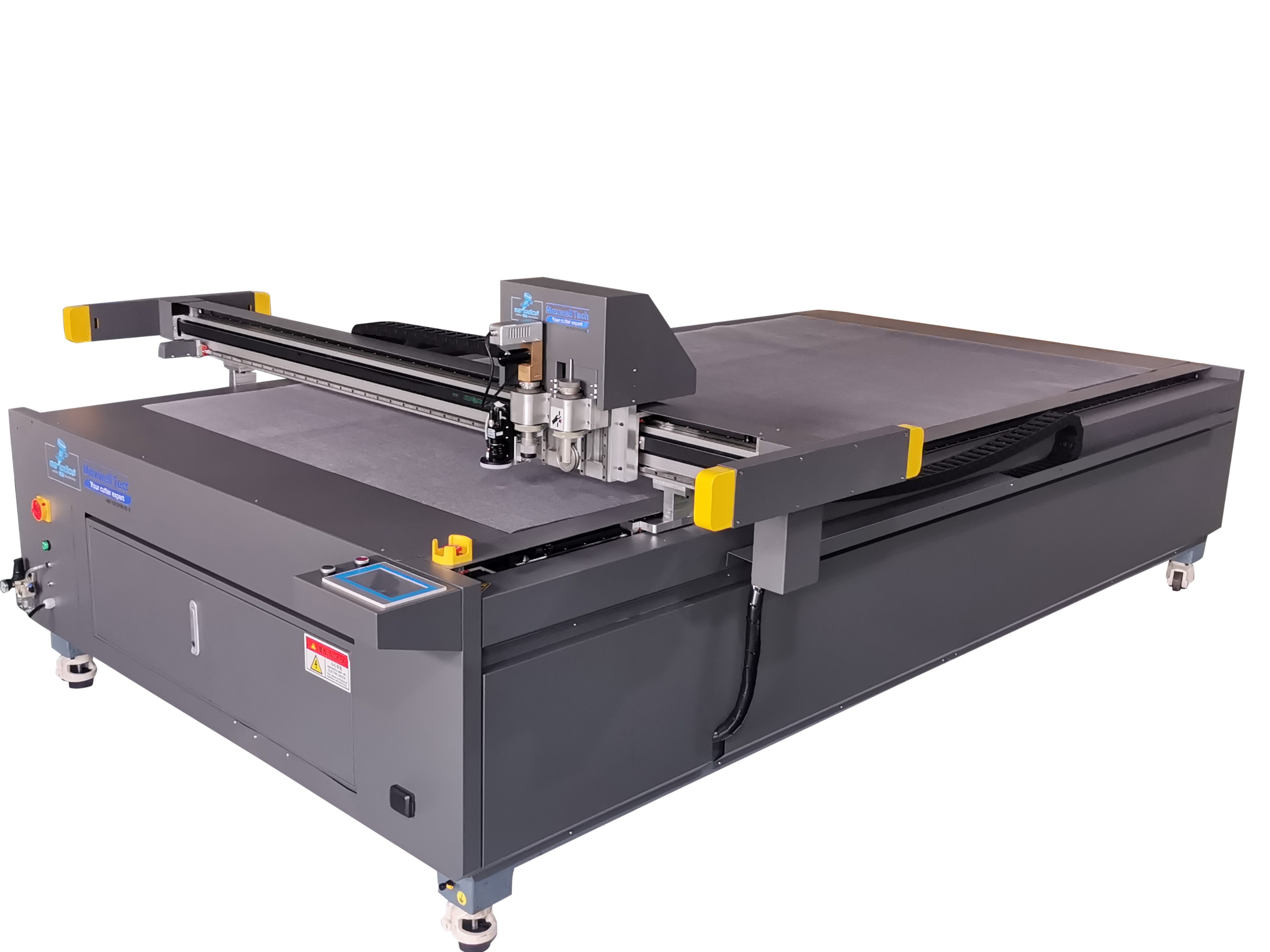 Oscillating  knife, creasing wheel, cutting plotter