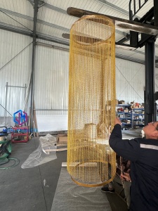 Mesh Curtain Structure