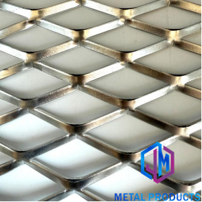 Aluminum-Expanded-Metal-Facade-Panel-PVDF-Coating