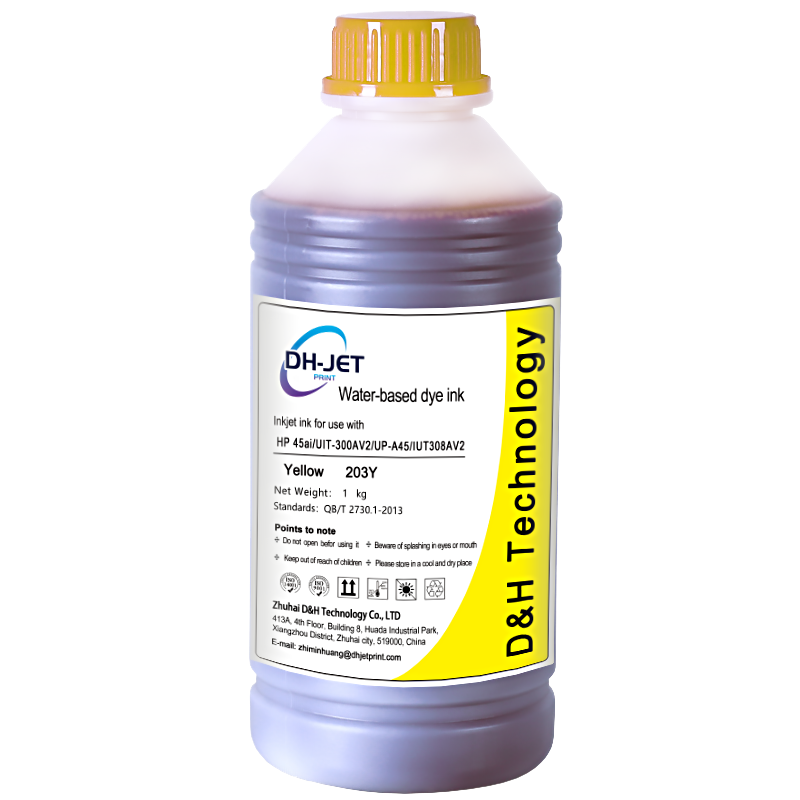 Water-based Yellow dye   ink DH- 203Y 1000ML