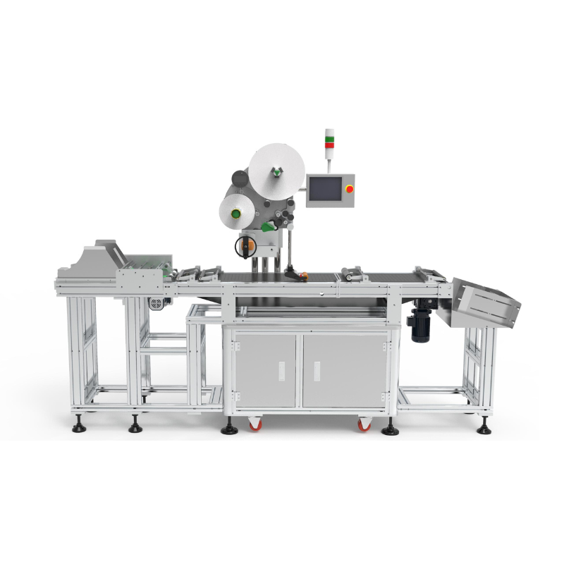 empty bag box labeling machine 