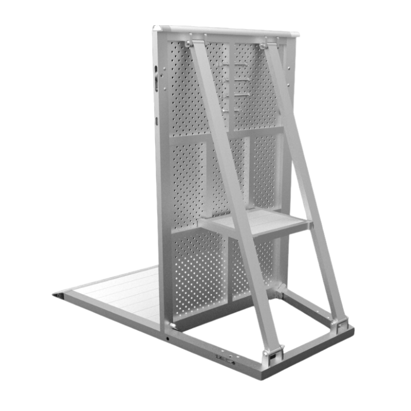 ALUMINIUM STAGE BARRIER 22.5° CORNER