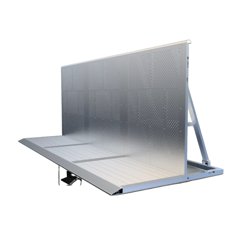 ALUMINIUM STAGE BARRIER STRAIGHT SECTION