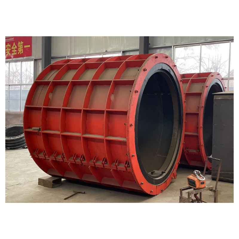 Suspension roller type concrete pipeline equipment