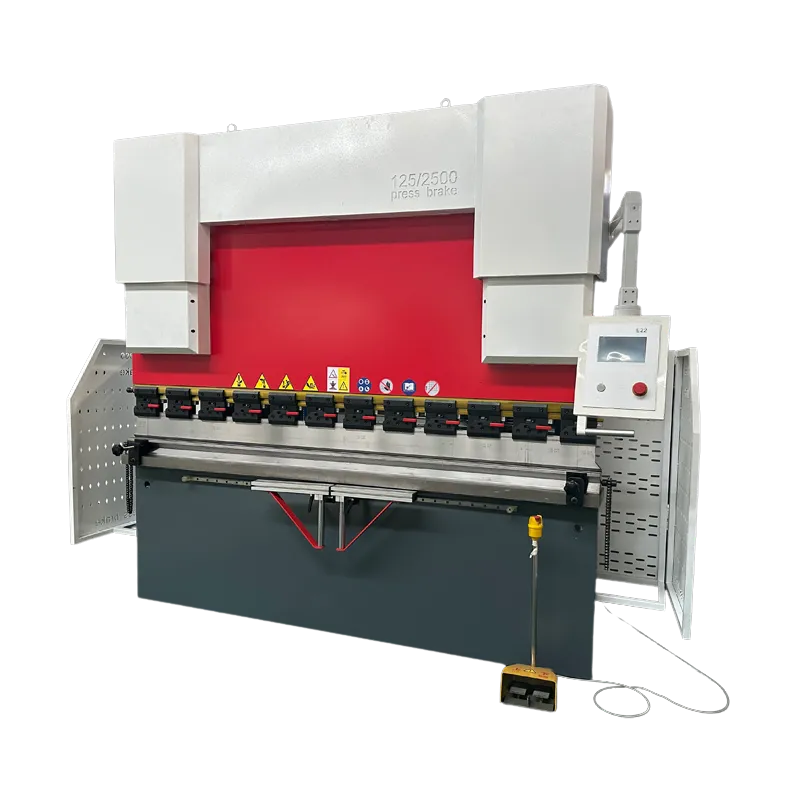 NC Hydraulic press brake bending machine with E22