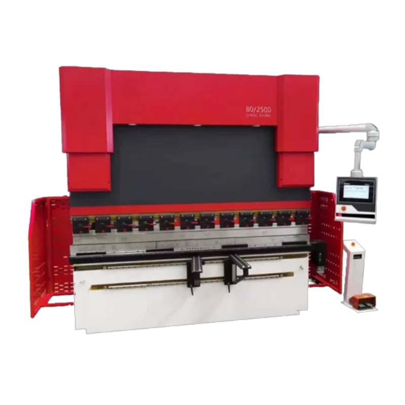 80ton 2500mm hydraulic CNC press brake sheet metal bending machine