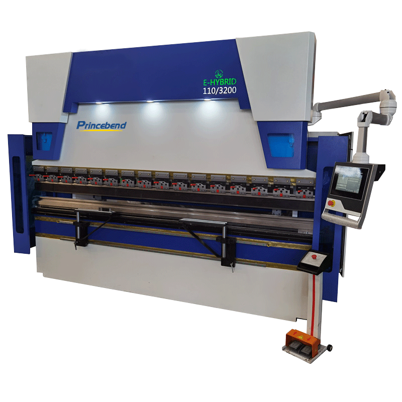 110ton 3200mm hydraulic CNC hybrid press brake sheet metal bending machine with DELEM DA53T DA58T