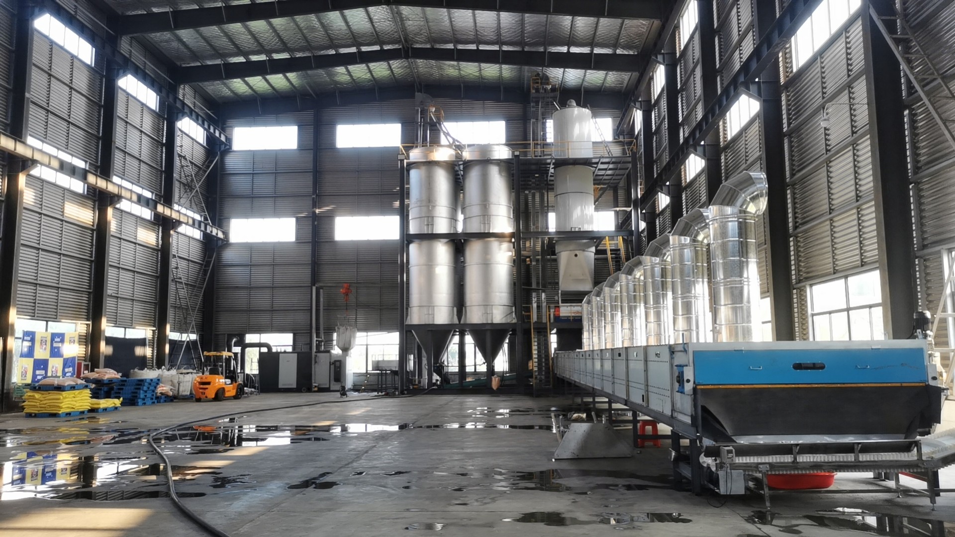 Turnkey Steamflaked corn production line for ruminant feed
