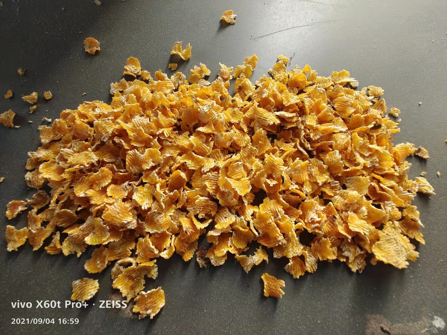 Corn flake production process
