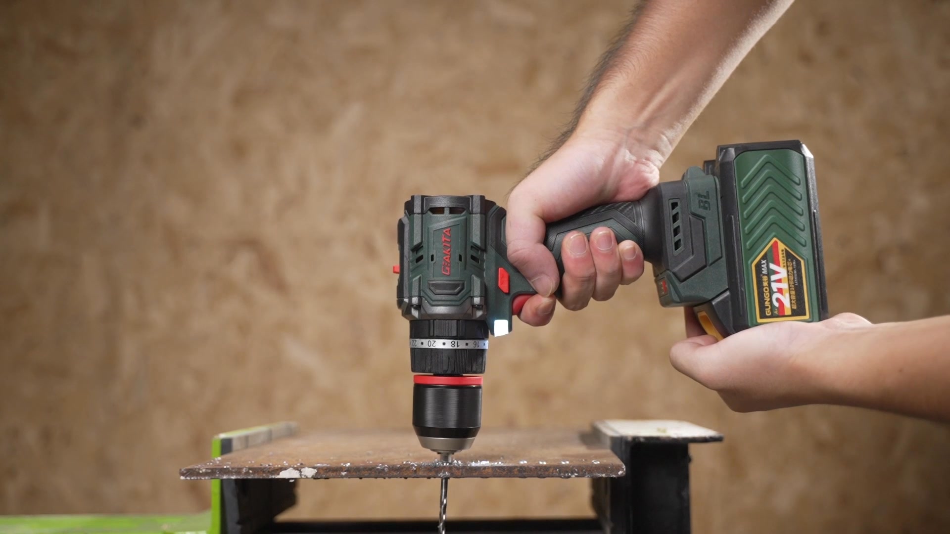 Industrial Impact Drill close-up