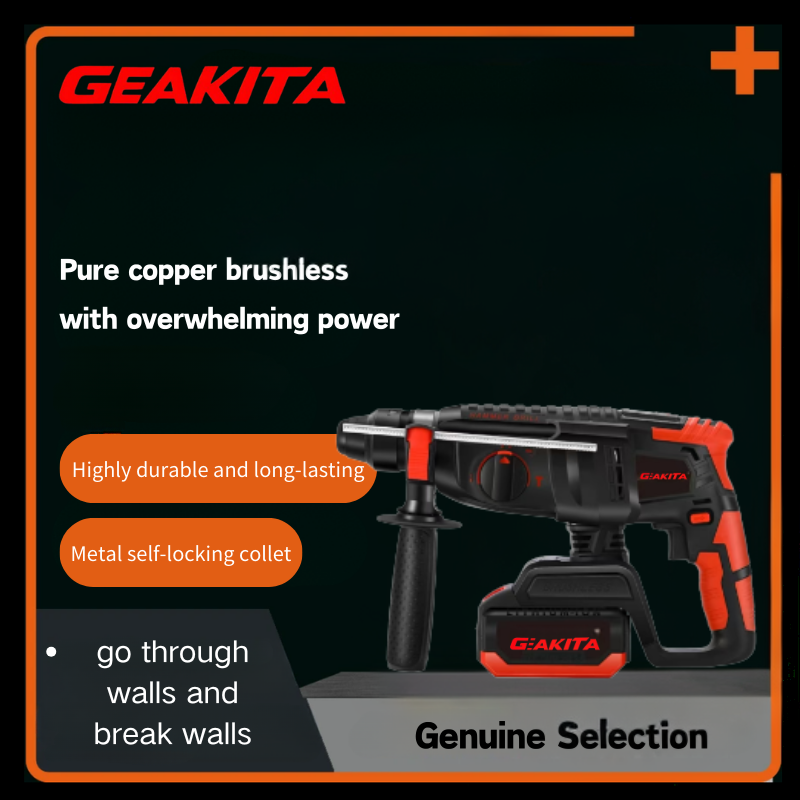 Gearpioneer RH-02 Cordless Rotary Hammer