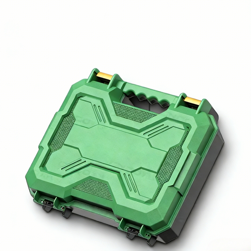 Gearpioneer Small steel gun hand drill tool box U071