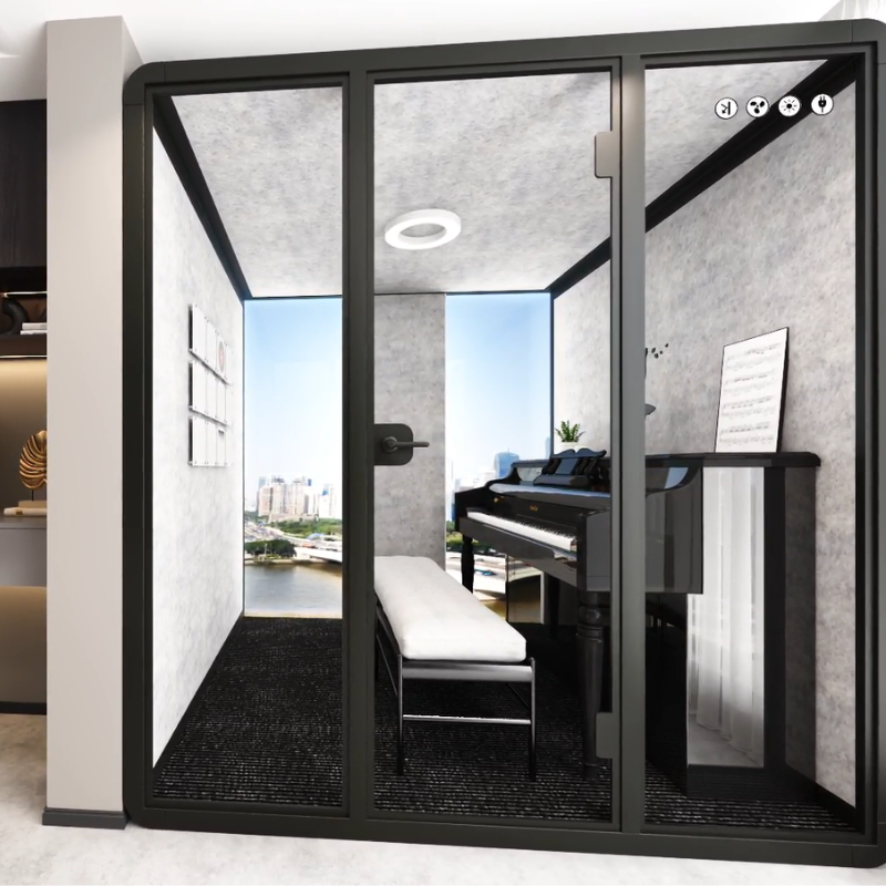 Next-Level Acoustic Design: Explore Our Soundproof Cabins