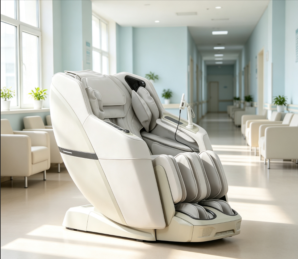3D Massage Chair in Nursing Home 3D Massage Chair in a nursing home