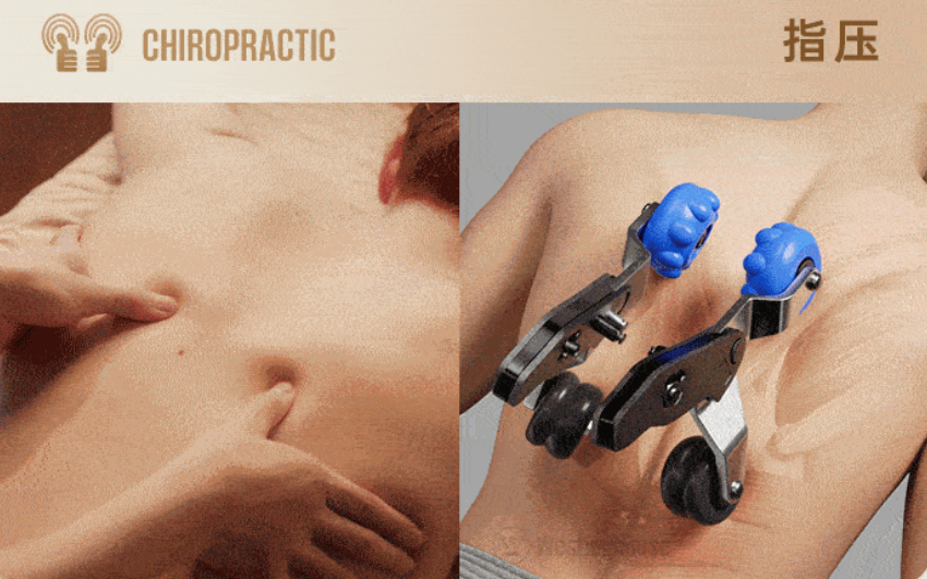 3D shiatsu massage function on a certified 3D massage chair