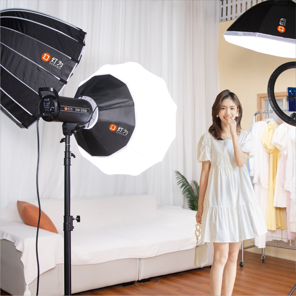 LED video light, continuous lighting, high CRI, film lighting, studio lighting, professional lighting