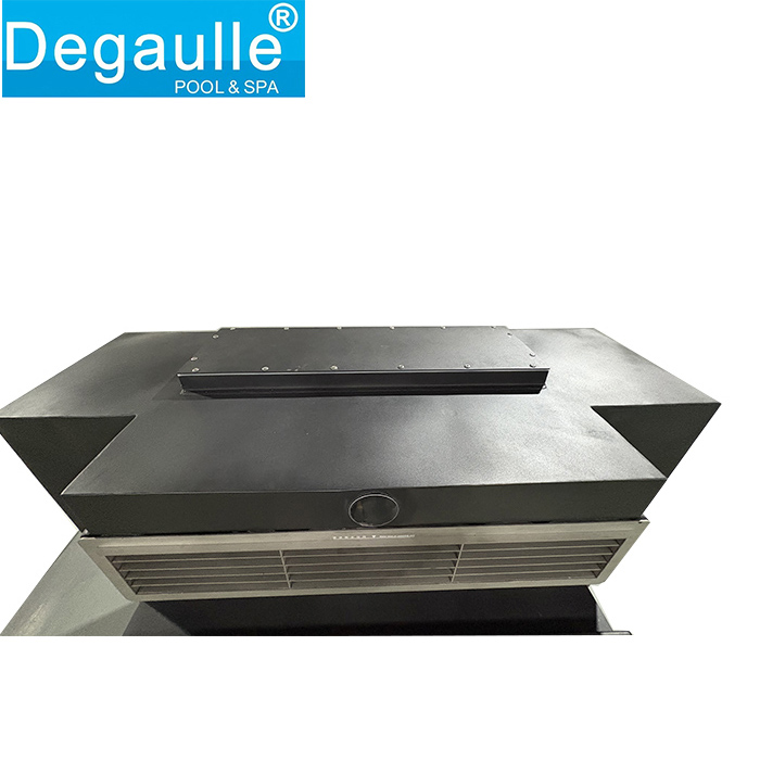 Durable stainless steel 12 stalls swim current machine with 4 motors