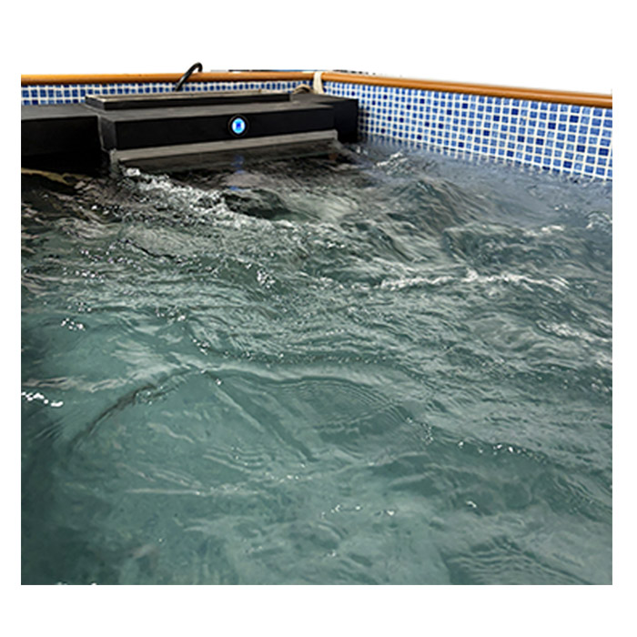 Durable stainless steel 12 stalls swim current machine with 4 motors