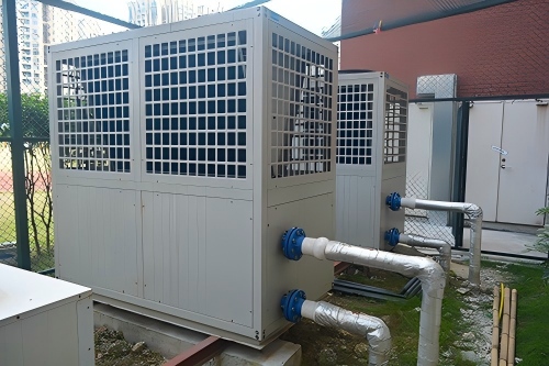 The swimming pool temperature system help you swim at any time