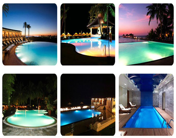 LED underwater pool lights are the core of modern pool lighting