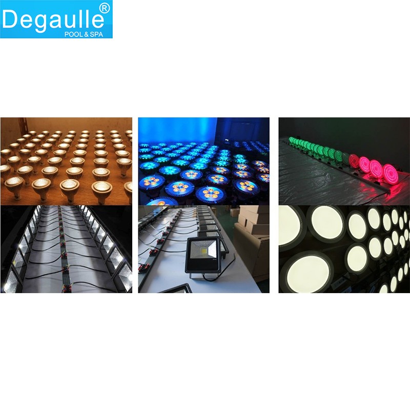 The application of LED underwater pool lights  