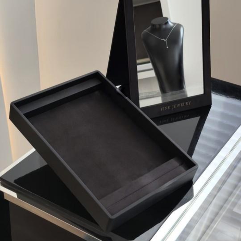 Service Tray J-9013, Luxury serving tray, Hotel room service tray, Premium breakfast tray, Elegant room service accessory