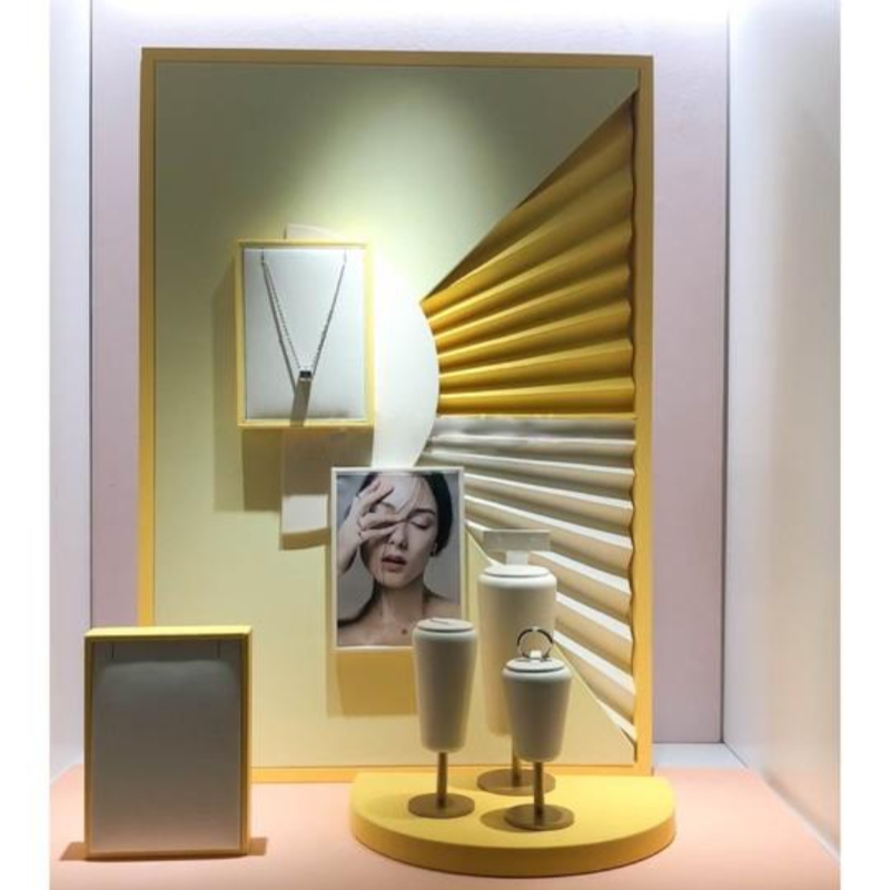 Jewelry Display J-3019, Acrylic bracelet holder, Jewelry showcase stand, Retail display organizer, Boutique jewelry tray