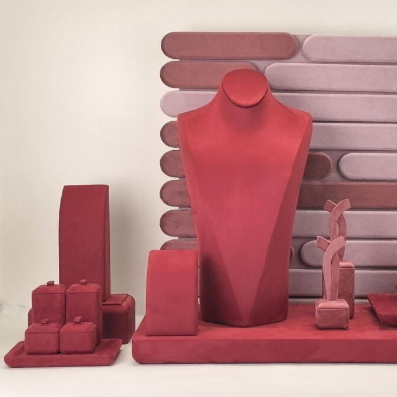 Jewelry Display J-2408, Acrylic jewelry stand, Ring display holder, Jewelry showcase tray, Retail jewelry organizer