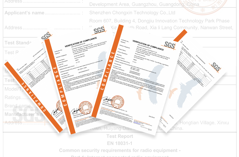 SGS certification for Tikpaws smart pet products - compliance with global safety standards