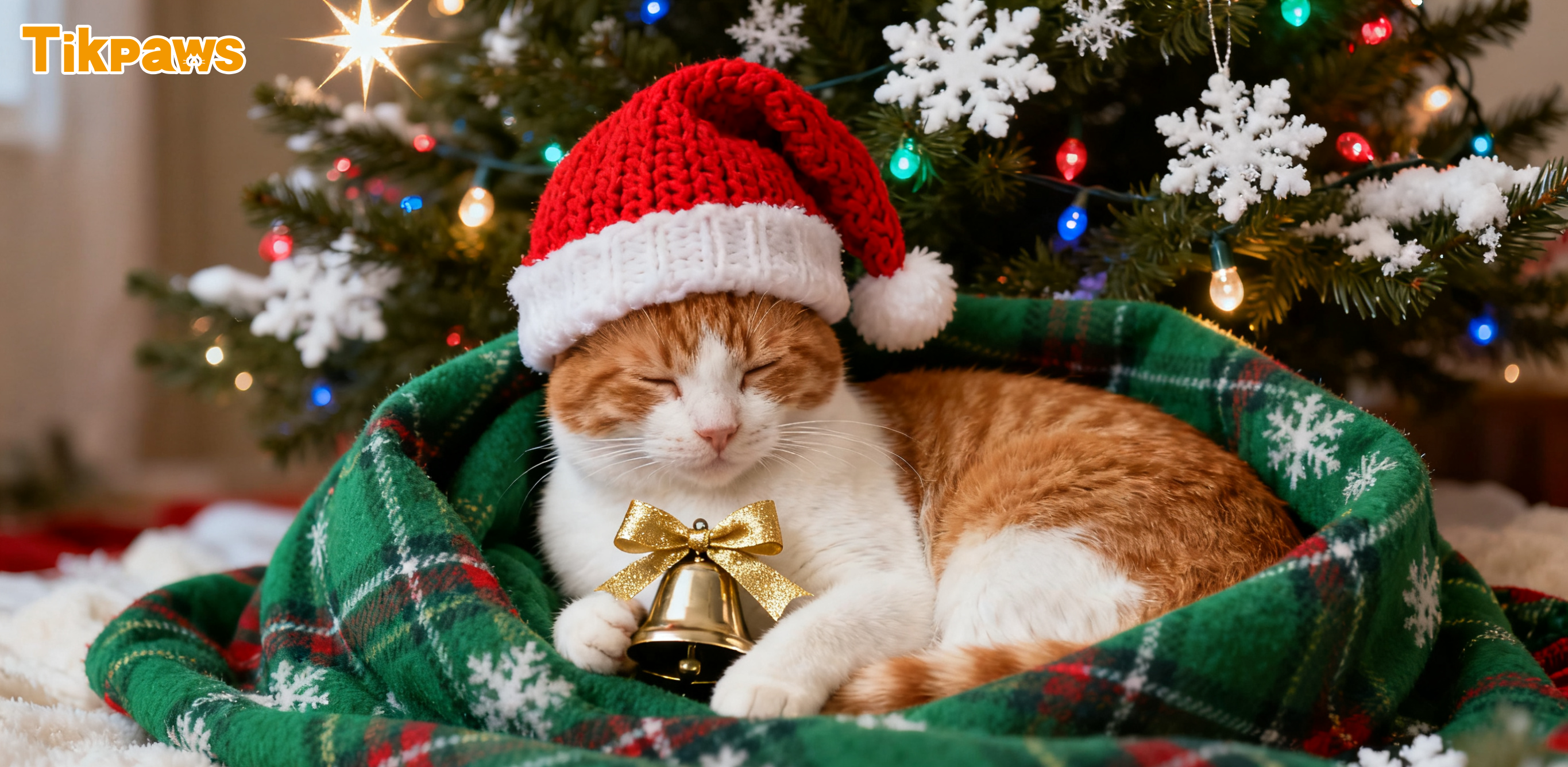 Cat winter care guide - cozy feline in warm environment during cold season