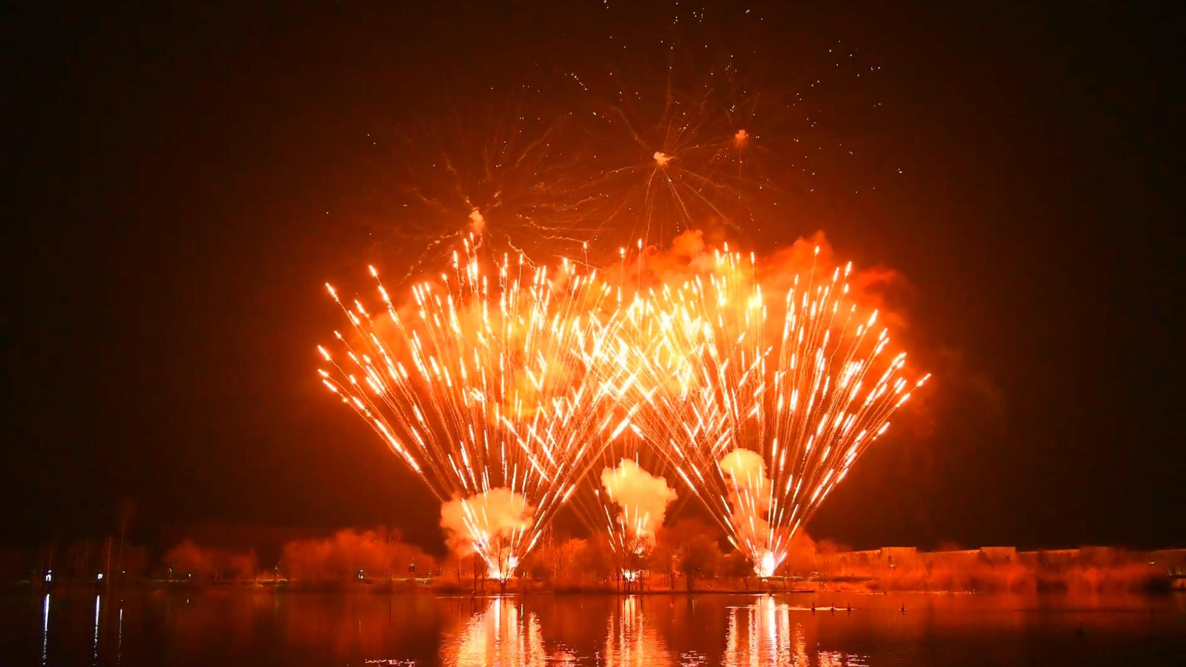 ZhongNan-Wuhan Wildlife Kingdom Themed Fireworks Spectacular, China