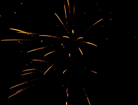 100 Fireworks Charm