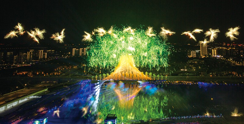 Dazzling Fireworks at World Games: Innovation Illuminates the Cultural Future