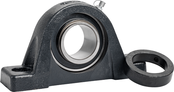 HCPE PE Pillow Block, Normal Base, Reinforced Ears