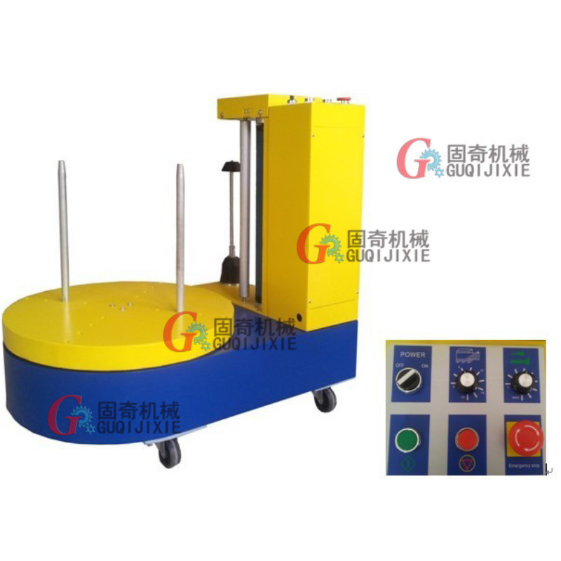 Bag wrapping machine
