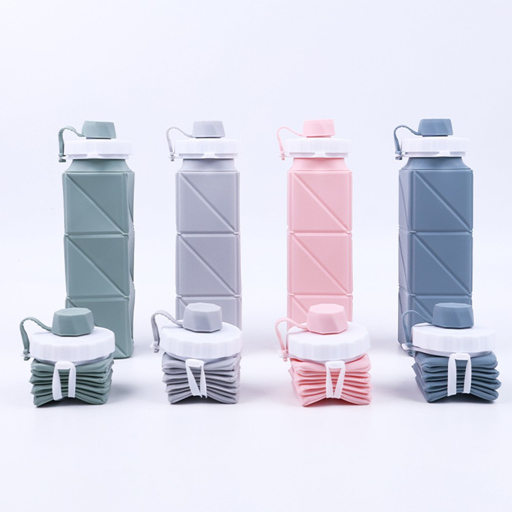 Silicone Foldable Portable Water Bottle
