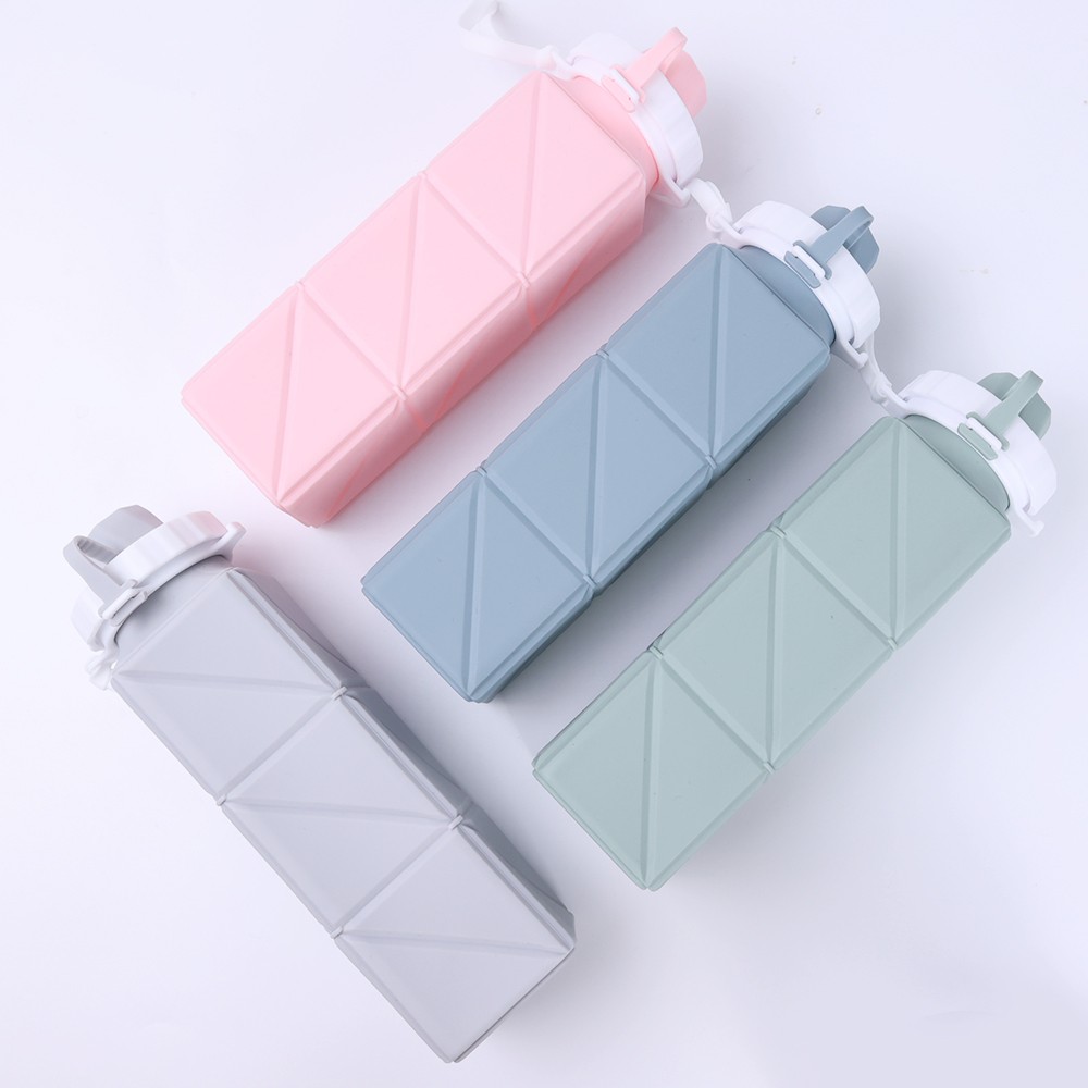 Silicone Foldable Portable Water Bottle