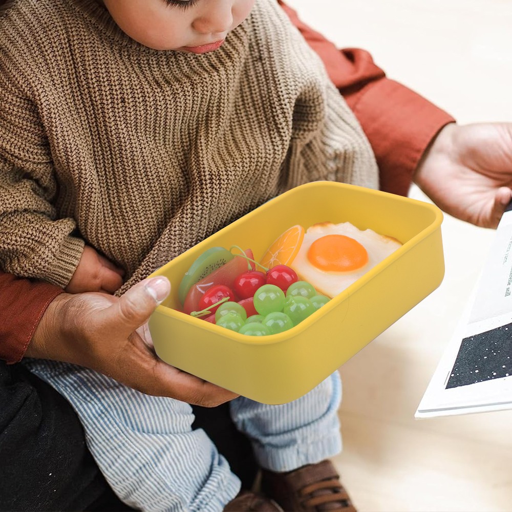800ml Silicone Bento Box without Compartment