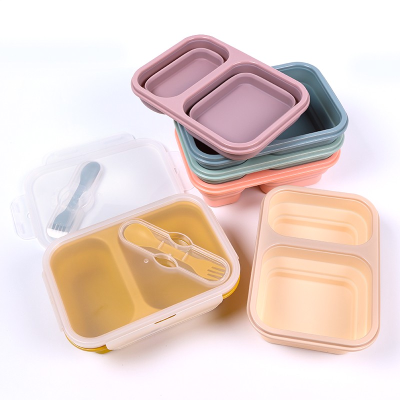 Two-fold lunch box