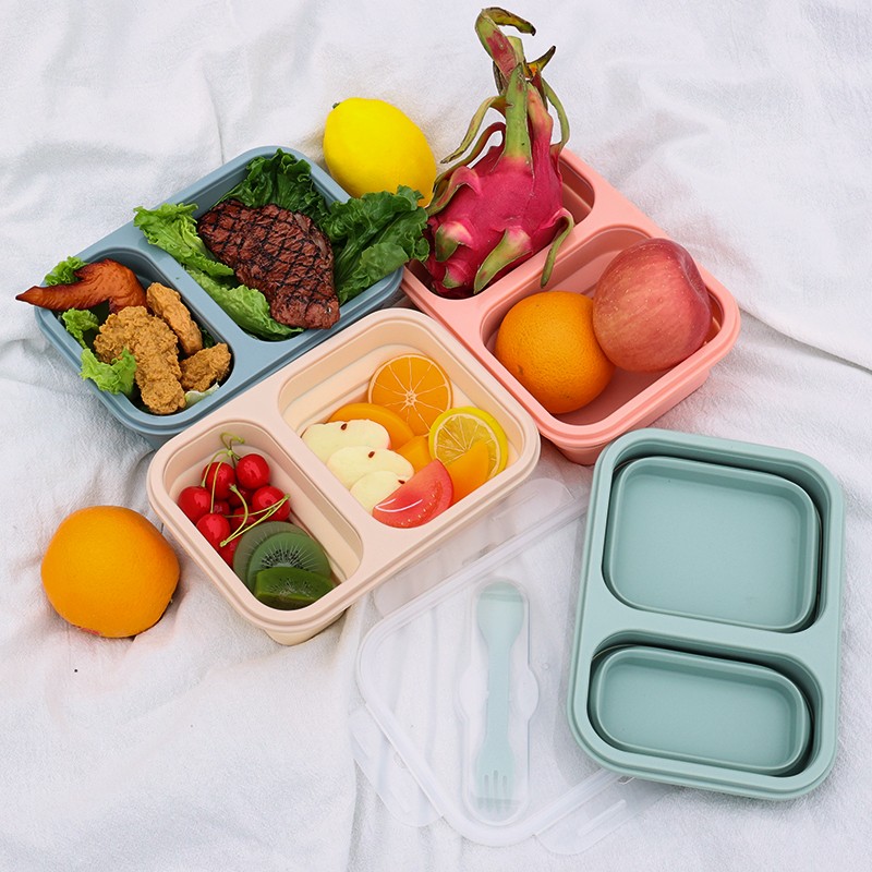 Two-fold lunch box
