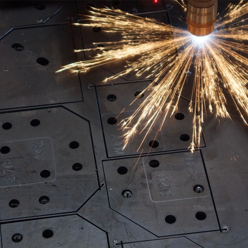 Plasma Cutting Scene