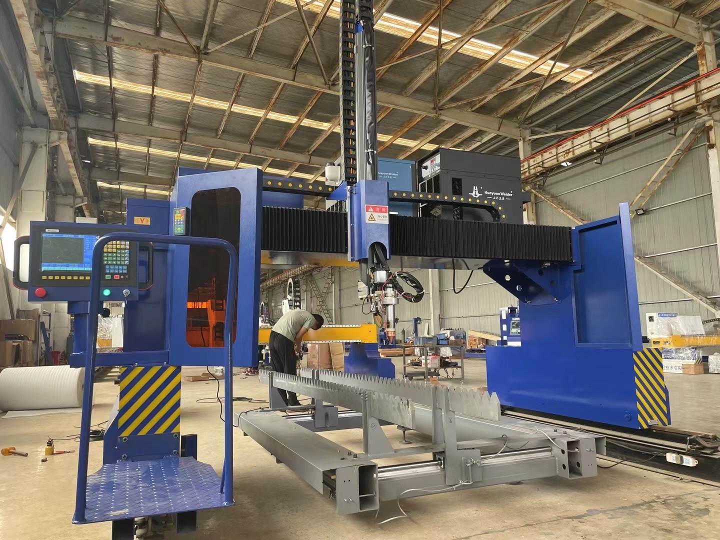  Efficiency & Applications H beam plasma cutting machine  with high precision