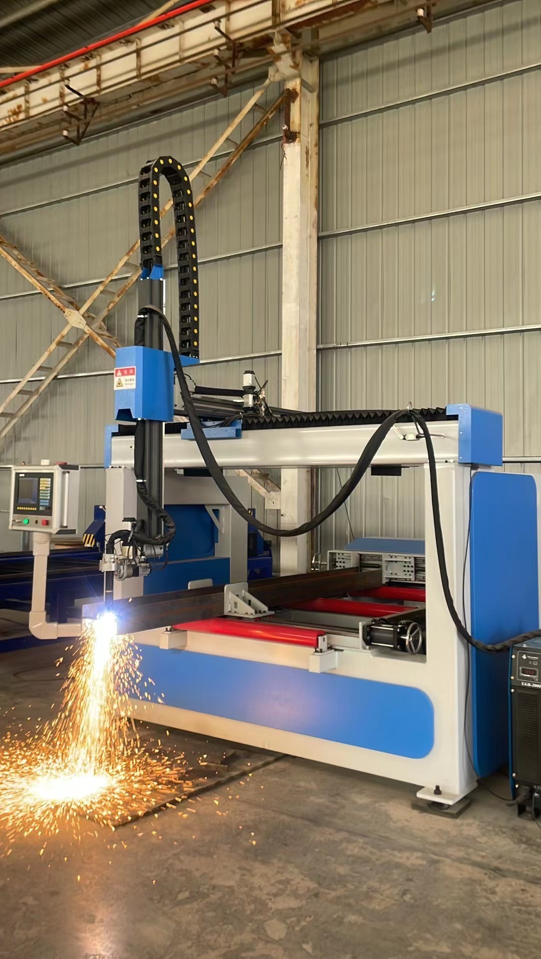  Efficiency & Applications H beam plasma cutting machine  with high precision