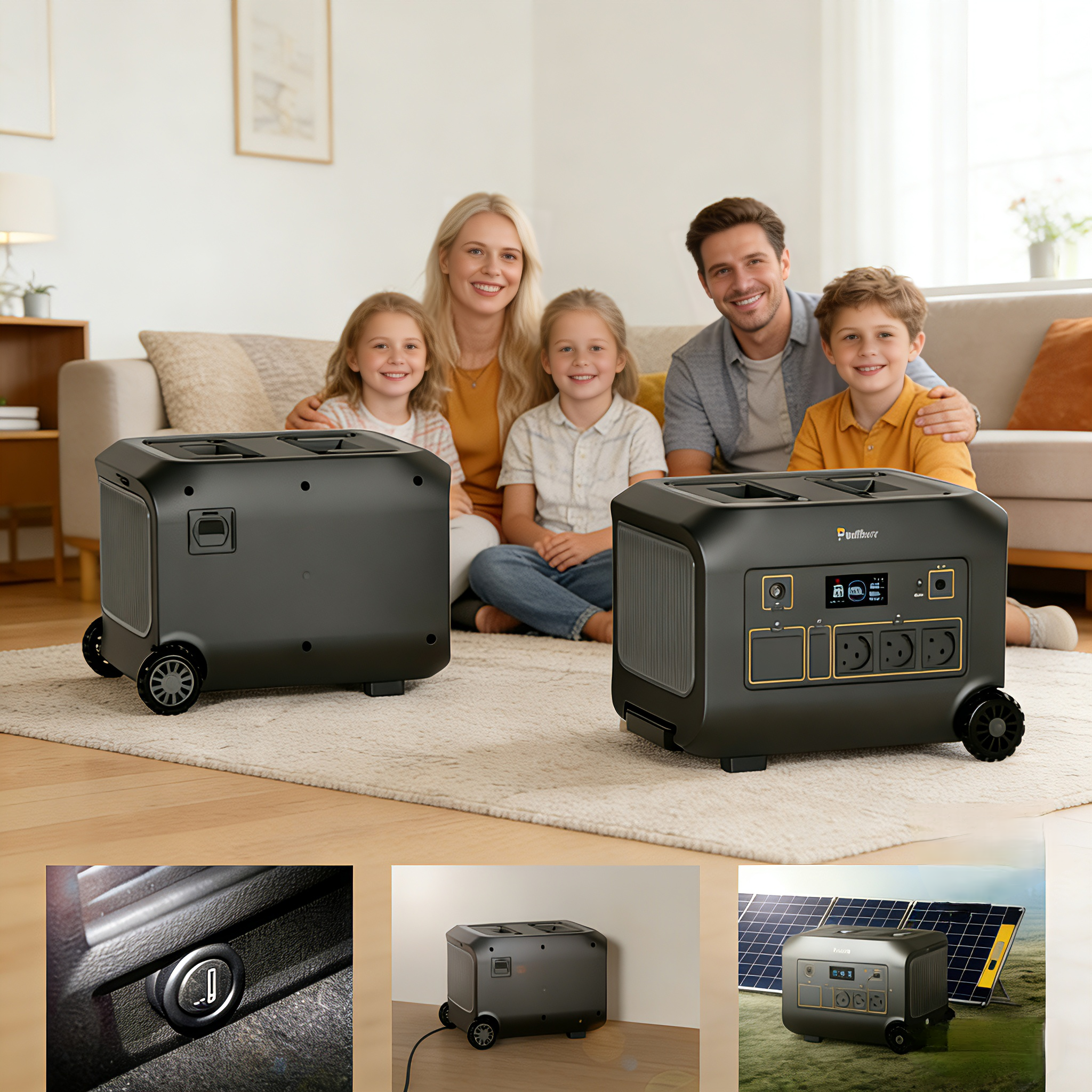 1200W Rolling Power Station Keeps You Energized Anywhere